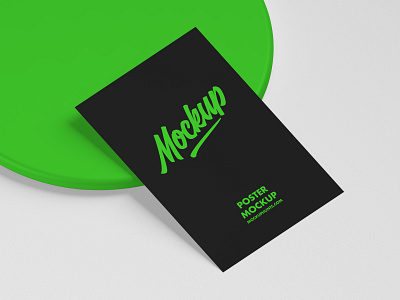 Free Brand Promotion Poster Mockup