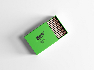 Free Matchstick Box Mockup box box mockup branding download free free mockup matchstick mockup psd