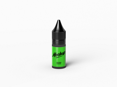 Free Unicorn Dropper Bottle Mockup