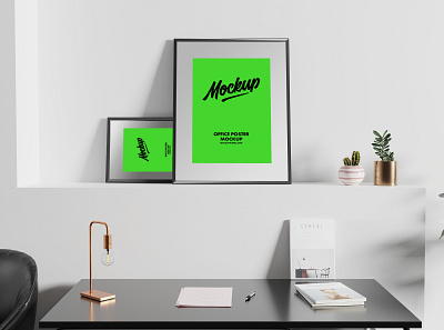 Free Workspace Poster Mockup download free free mockup mockup poster poster mockup psd psd mockup workspace