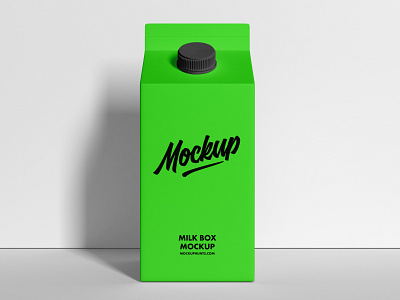 Free Milk Carton Packaging Mockup branding download free free mockup milk milk carton mockup packaging packaging mockup psd mockup