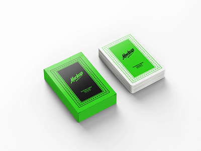 Free Playing Cards Mockup