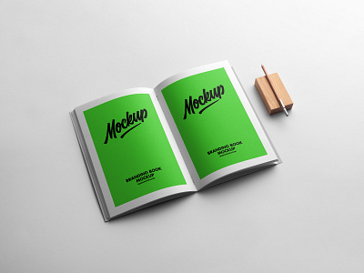 Free Brochure Branding Mockup