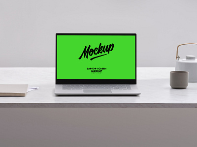 Free Laptop Screen Website Mockup free mockup laptop laptop mockup mockup notebook psd mockup scree mockup website mockup