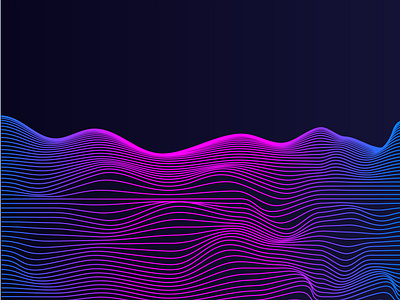 background of wavy blue purple lines