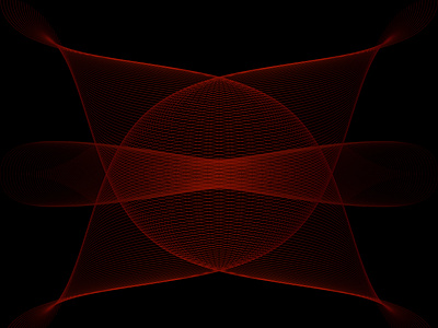 wavy red line background_02