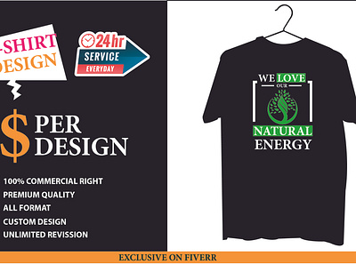Fiverr Gig branding bulk tshirt custom tshirt illustration logo t shirt typography