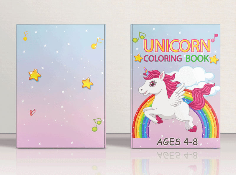 Unicorn Coloring Book For Kids