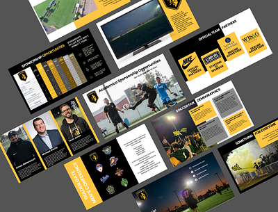 Sponsorship Pitch Deck branding copywriting graphic design illustration infographic pitch decks presentation website design
