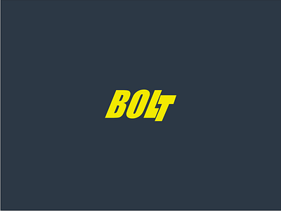 Bolt flash lightning modern negative simple