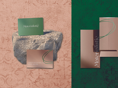 MATERIALISTIC BRAND IDENTITY SYSTEM