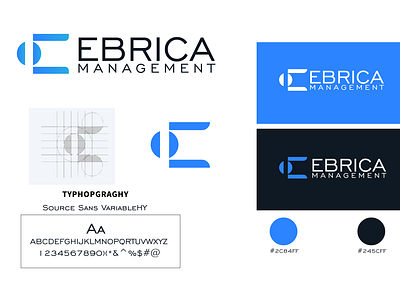 Ebrica logo design