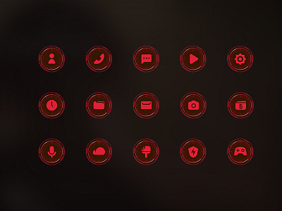 Gaming Icons design game icon illustration ui