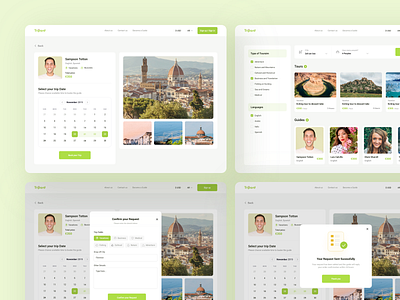 Tripard - Book your guide appdesign design product product design tour travel trip ui ui ux ui design uidesign uiux user experience userinterface ux ux design uxdesign vacation webdesign