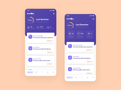 Vote App - Home