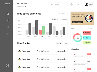 Project Time Tracker