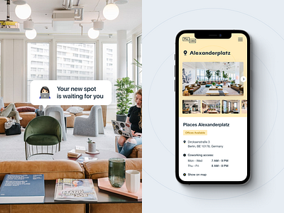 Places – Coworking Page Mobile