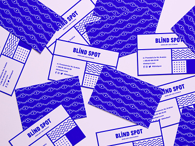 "Blind spot" brand design branding ecommerce graphic design illustration minimal packaging paper patten print stationery