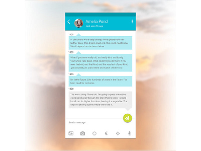 DailyUI Day013 013 chat dailyui day013 dm messaging ui