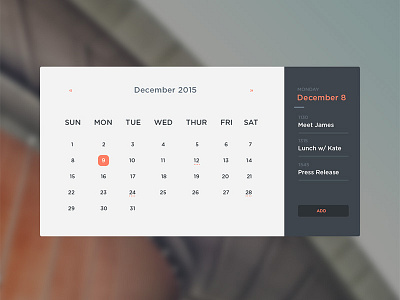 Dailyui Dribbble 0010 Day38 038 agenda calendar dailyui day038 ui unsplash