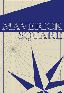 Maverick Sqaure banner environmental identity maps nautical signage wayfinding