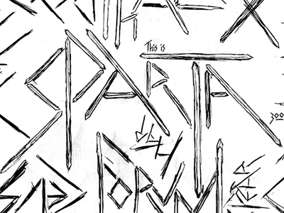 This Is Sparta 300 greek sparta typography