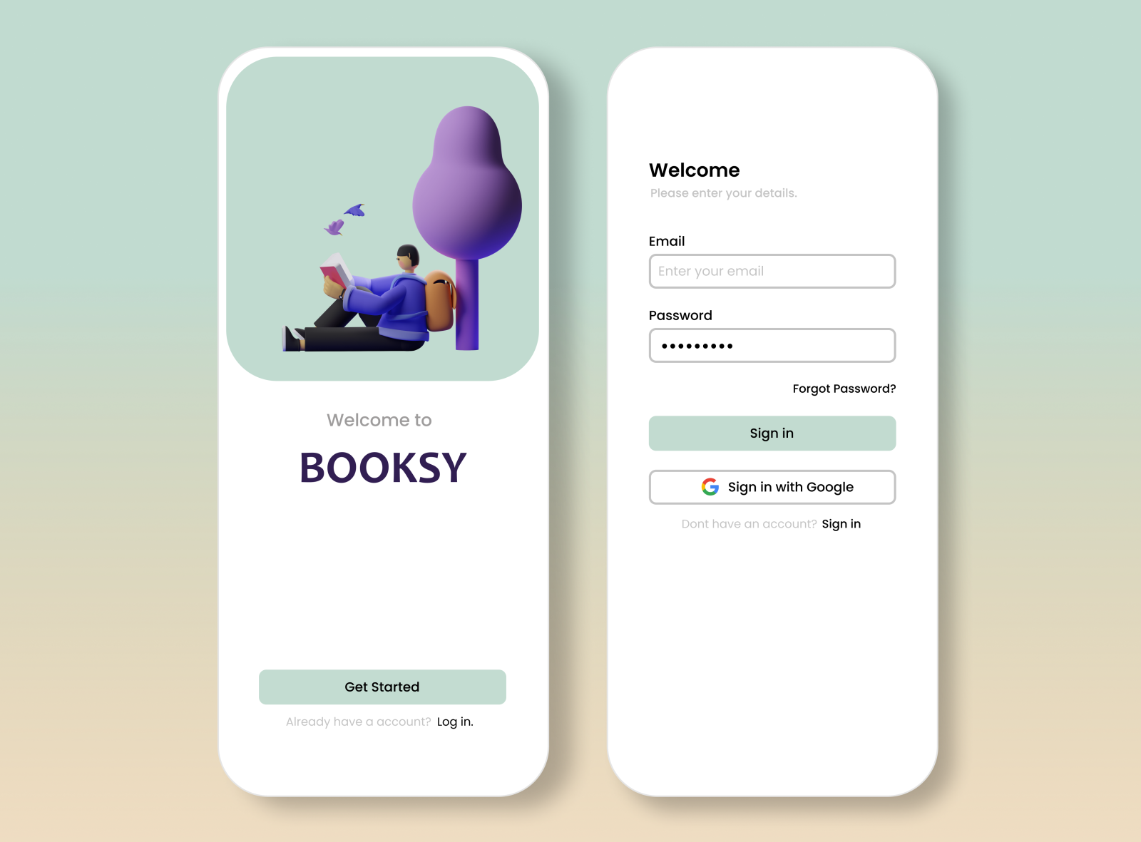 how to sign up for booksy