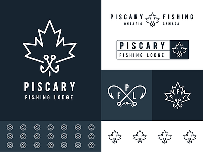 Piscary Fishing Lodge Branding 