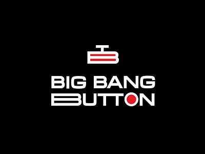 Big Bang Button b bang big button it letter logo