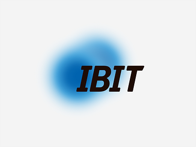IBIT black blue brand brandidentity branding identiy it logo logotype round