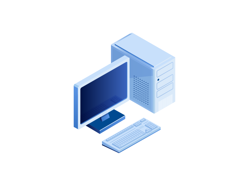 Old PC by Julia Letaur on Dribbble