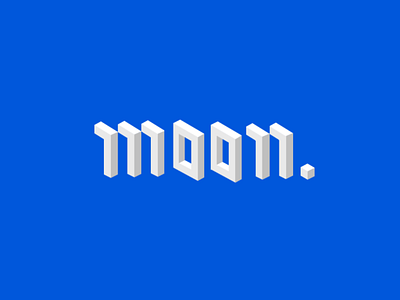 Digital moon binary code branding code coding identiy logo software software development