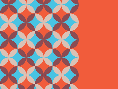 HDCo brand bright colorful geometric minimal multiply pattern texture