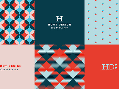 Hoot Patterns agency agency branding brand branding classic dots icon logo mark pattern school typography university vintage