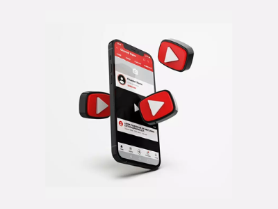 Jasa Tambah Like Komen dan Subscribers Youtube app branding design