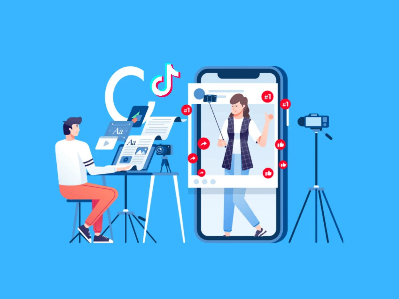 Jasa Pembuatan Video Konten TikTok by Warung Freelancer on Dribbble