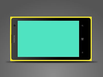 Windows Phone illustration sketch app vector