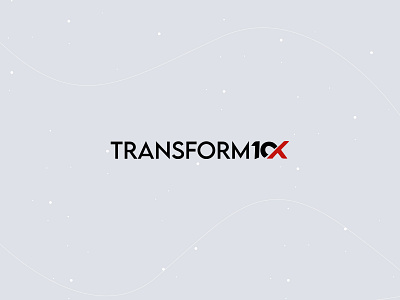 Transform 10X Logo Design