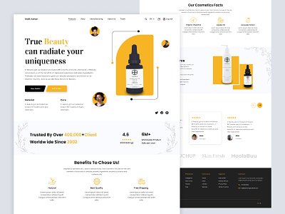 Product Landing Page app branding design icon illustration logo typography ui ux vector