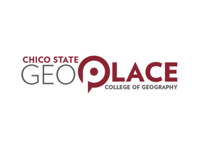 Chico State GeoPlace branding logo typography