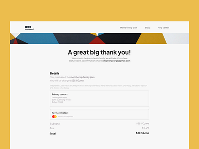 Order confirmation create daily ui design figma graphic design ui