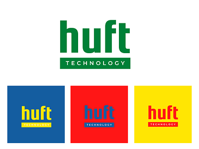 Brand Logo For HUFT technology 3d animation best design brand logo branding design graphic design illustration logo logo design logo is logo making logos love logo shirt ui