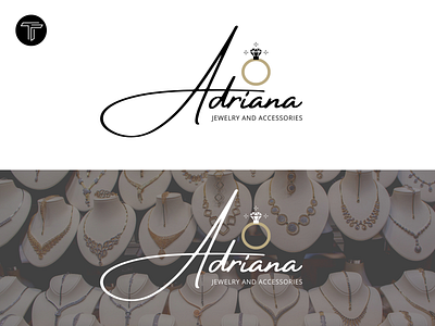 Logo Design for Adriana jewelry
