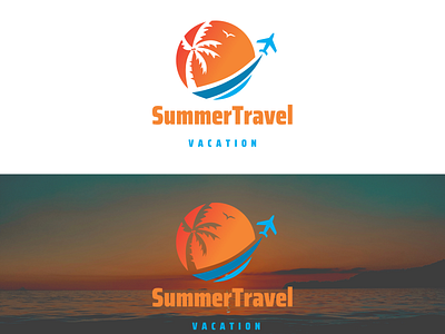 Summer Travel logo by tiarsh Fashion 3d animation best design bestdesign branding design on logo freelancer graphic design logo logo design logo designer motion graphics new design ui worker