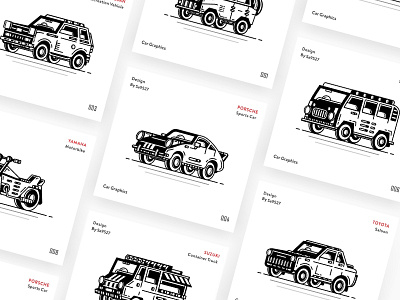 Black & White : Automobile Graphic