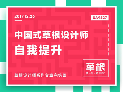 SA9527-中国式草根设计师的自我提升 sa9527 中国式草根设计师 百图记 自我提升 草根