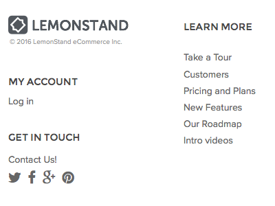 Logo play lemon lemonstand logo