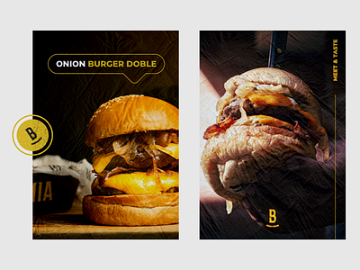 Burguemia Meet & Taste brand branding burguer design food graphicdesign logo restaurant type visual identity