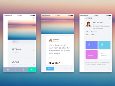 Daily Exercise — Try new styles 29 about card ios setting ui user