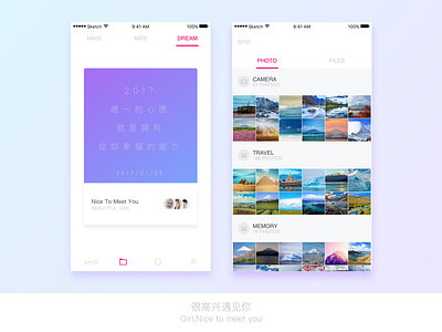 Daily Exercise — Try new styles 33 camera card ios photo picture ui